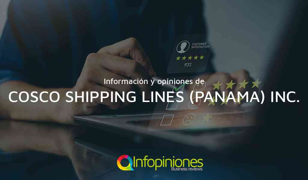 Información y opiniones sobre COSCO SHIPPING LINES (PANAMA) INC. de Panama